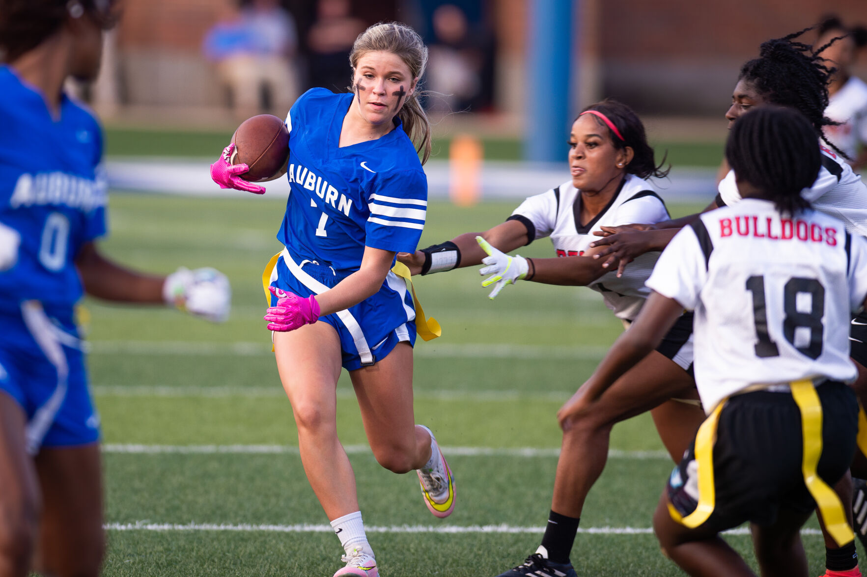 Auburn High vs Opelika flag football
